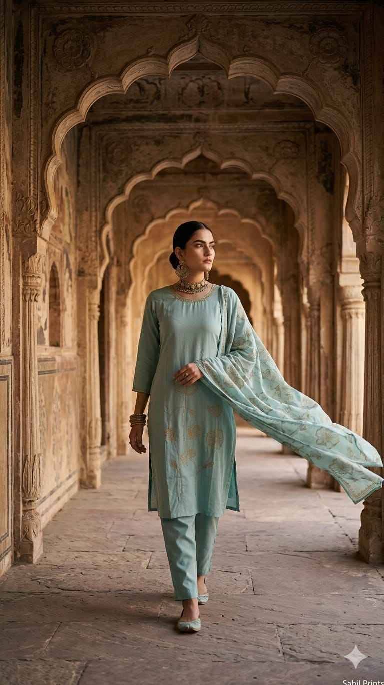 1925 Blue Hit By Fashid Designer Festive Suits Beautiful Fancy Stylish Colorful Party Wear & Occasional Wear Pure cotton Dress At Wholesale Price